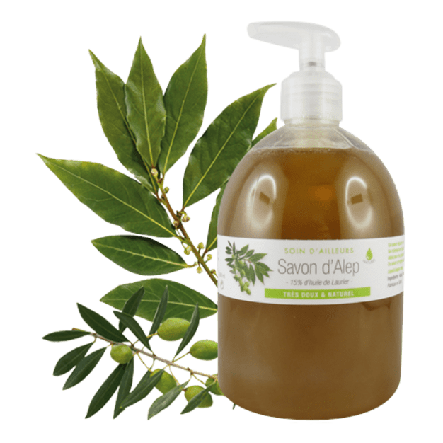Savon d'Alep liquide 15% Laurier BIO 500ml