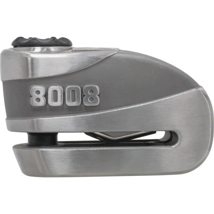 Skivlås - ABUS - 8008 2.0 - 16 mm bult - 100 dB larm - 3D-detektering - XPlus cylinder