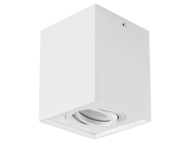 Lampa natynkowa Hary aluminiowa biała