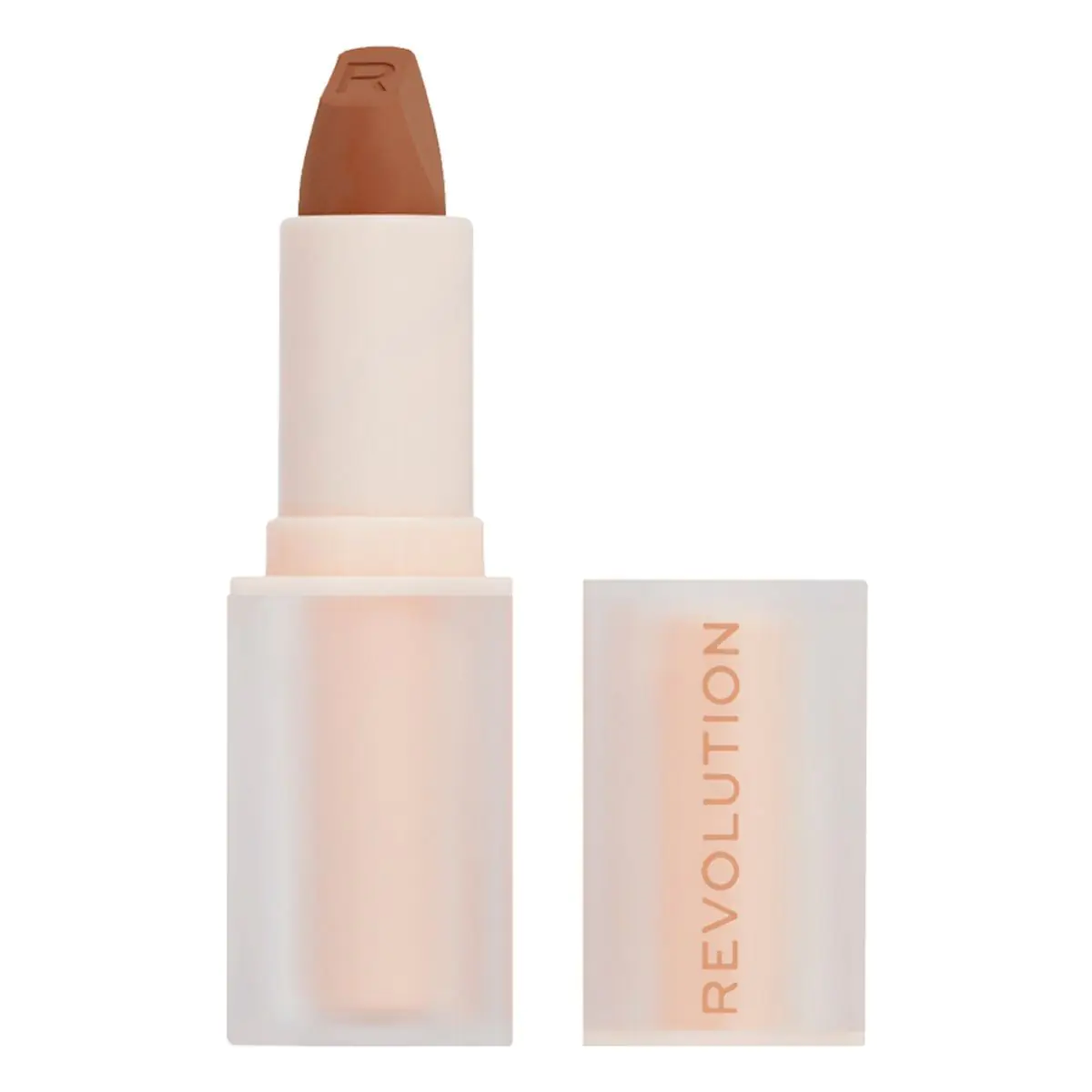 MAKEUP REVOLUTION Lip Allure Soft Satin Lipstick Pomadka do ust Divine Brown 3,2g
