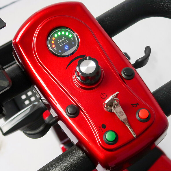Senioren elektrische driewieler 6 V.3 met lithiumbatterij
