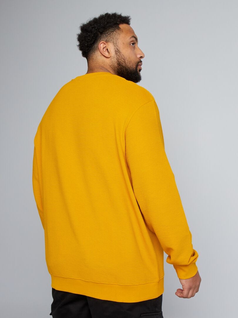Bluza dzianinowa Ottoman - ŻÓŁTA
