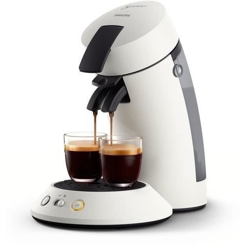 Machine à café à dosettes - SENSEO - CSA210/10 - 15 bars - Sélecteur d'intensité - Blanc