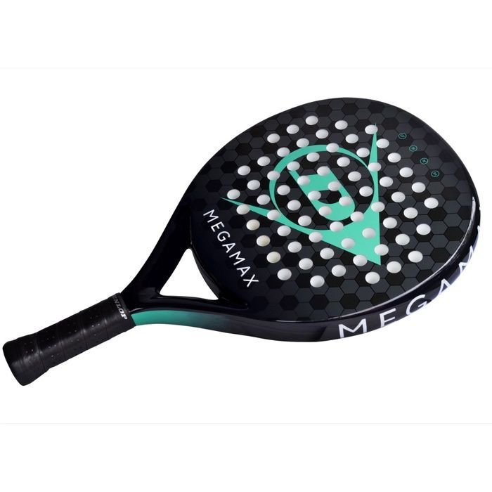 Padel racket - DUNLOP - Megamax - Graphite - Pro EVA - Black