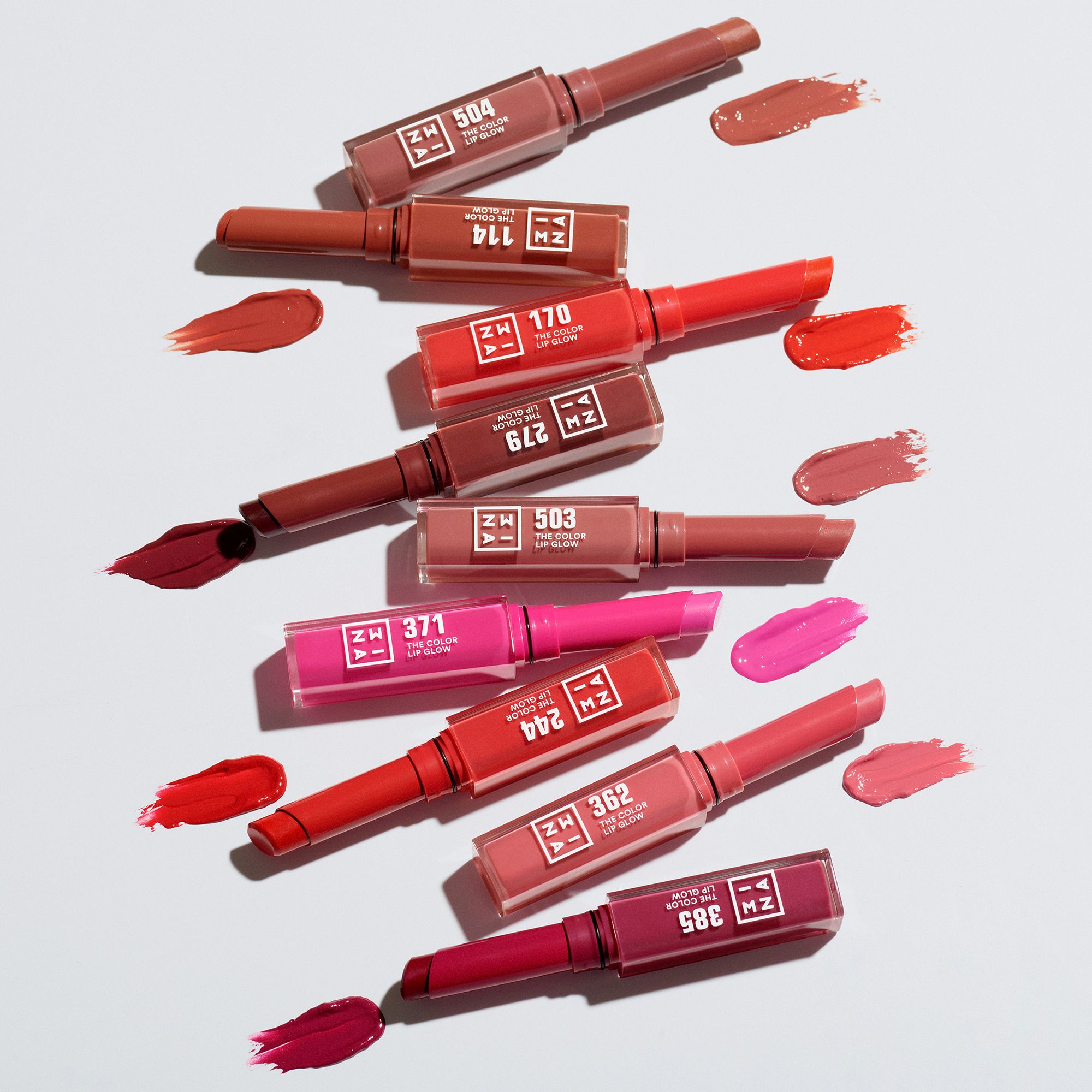 Течни кармини за усне „The Color Lip Glow“