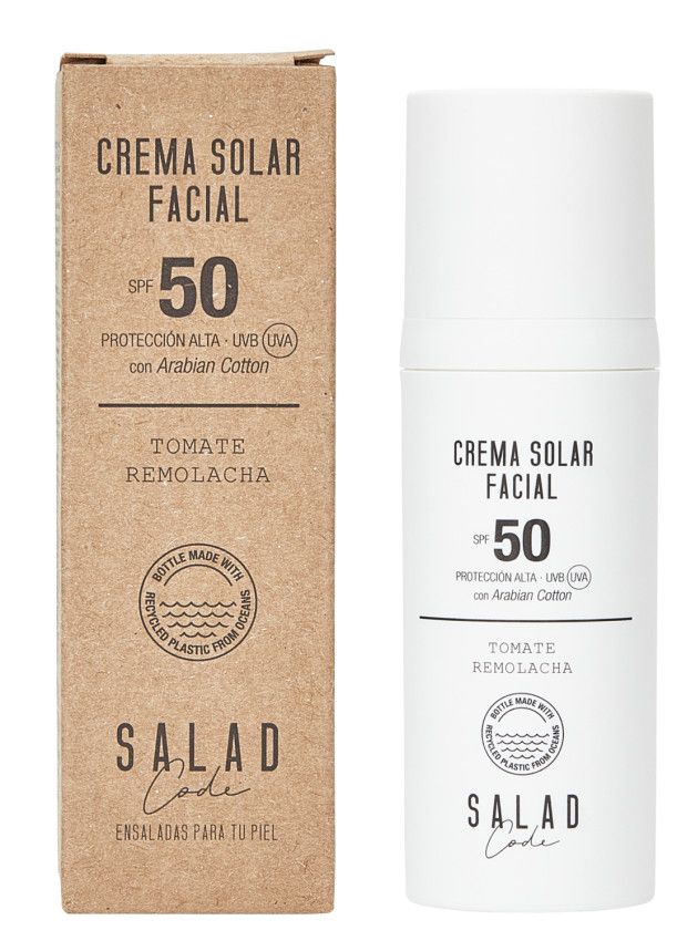 Krema za sunčanje za lice s rajčicom i ciklom SPF50 Zaštita lica
