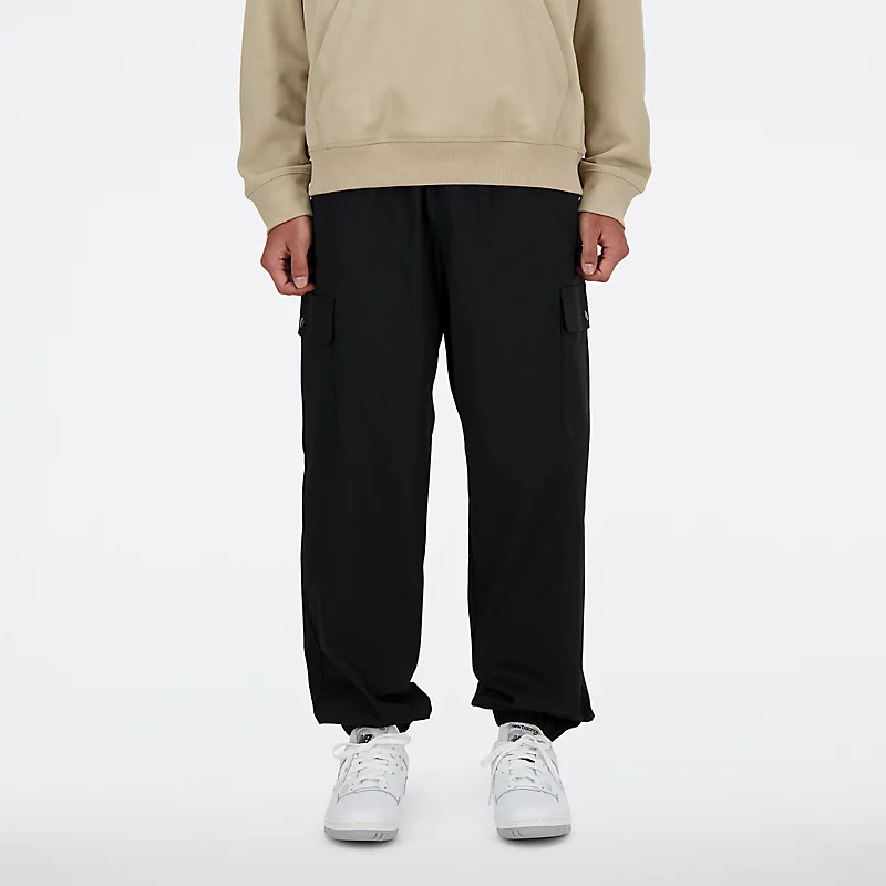 Ανδρικό Twill Cargo Φόρμα - ΜΑΥΡΟ
