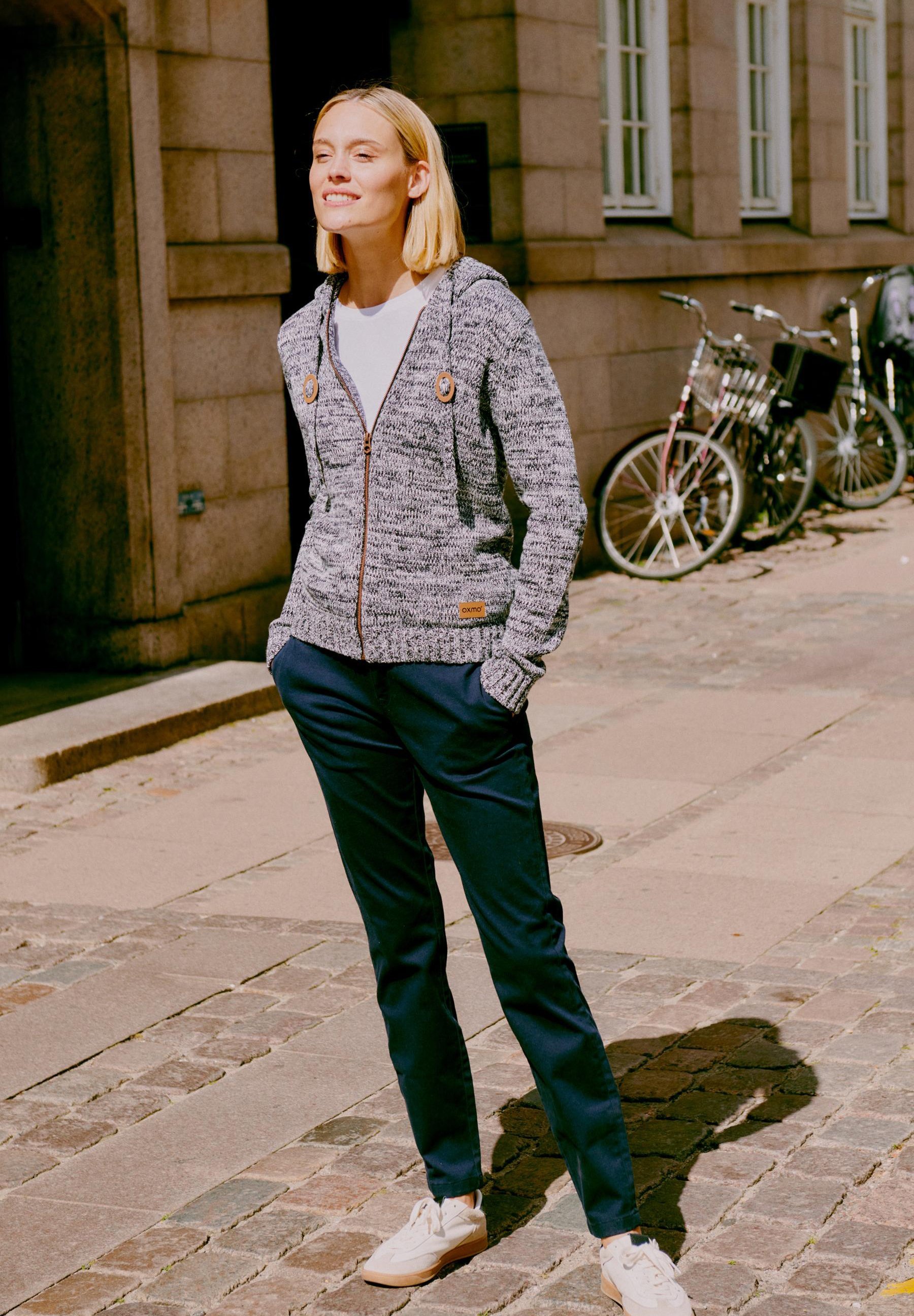 Oxmo OXPILAR CASUAL FIT - Chinos - elegantes Blau