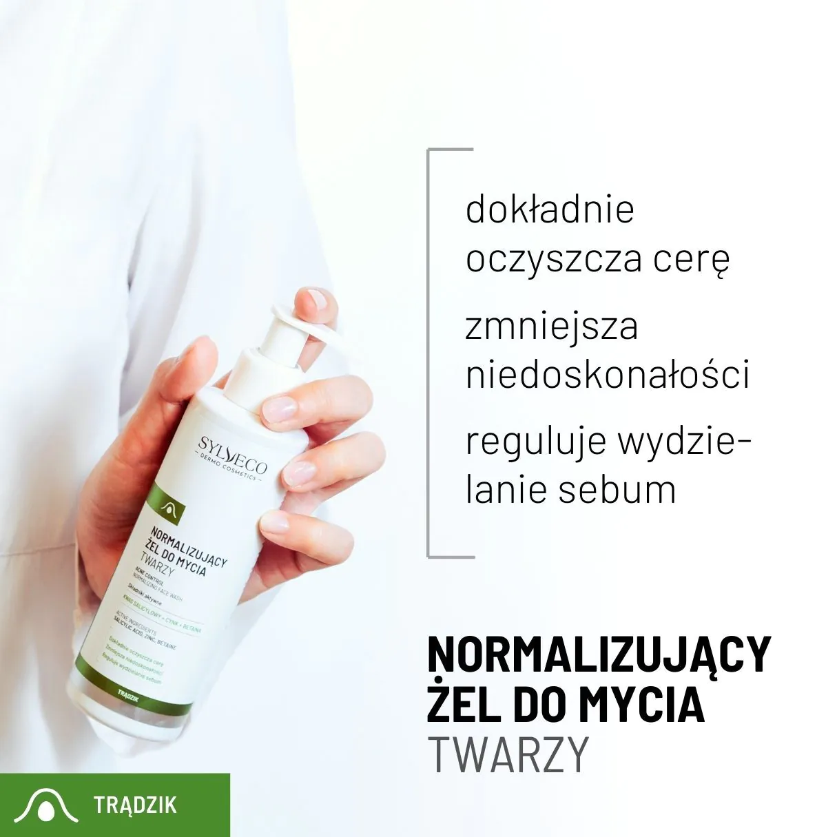 Sylveco Dermo Normalizujący żel do mycia twarzy