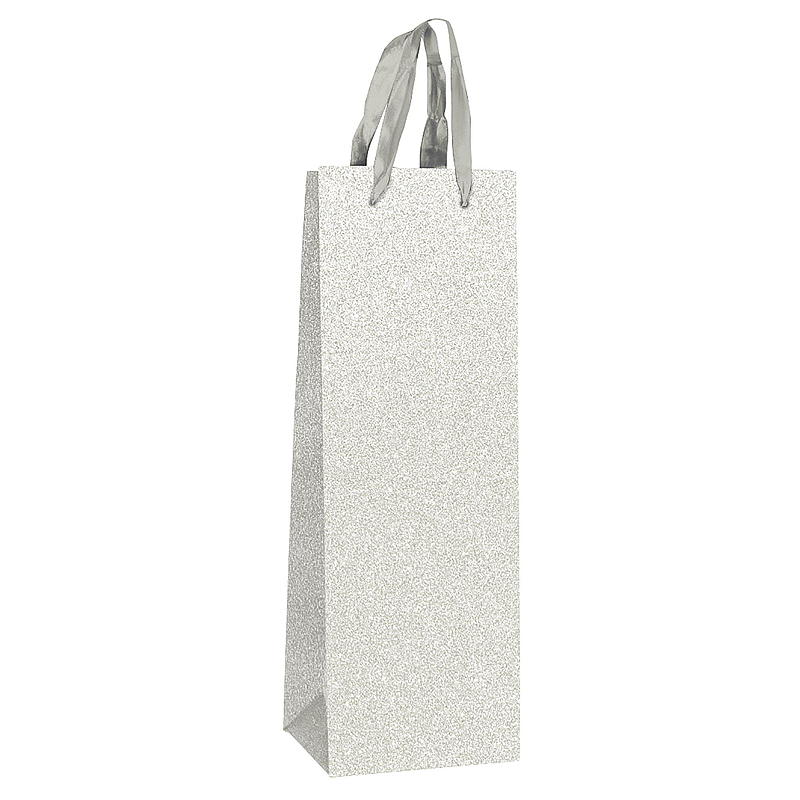 Flaschentasche für Zuhause, 36 x 8 x 12,5 cm, Glitzer