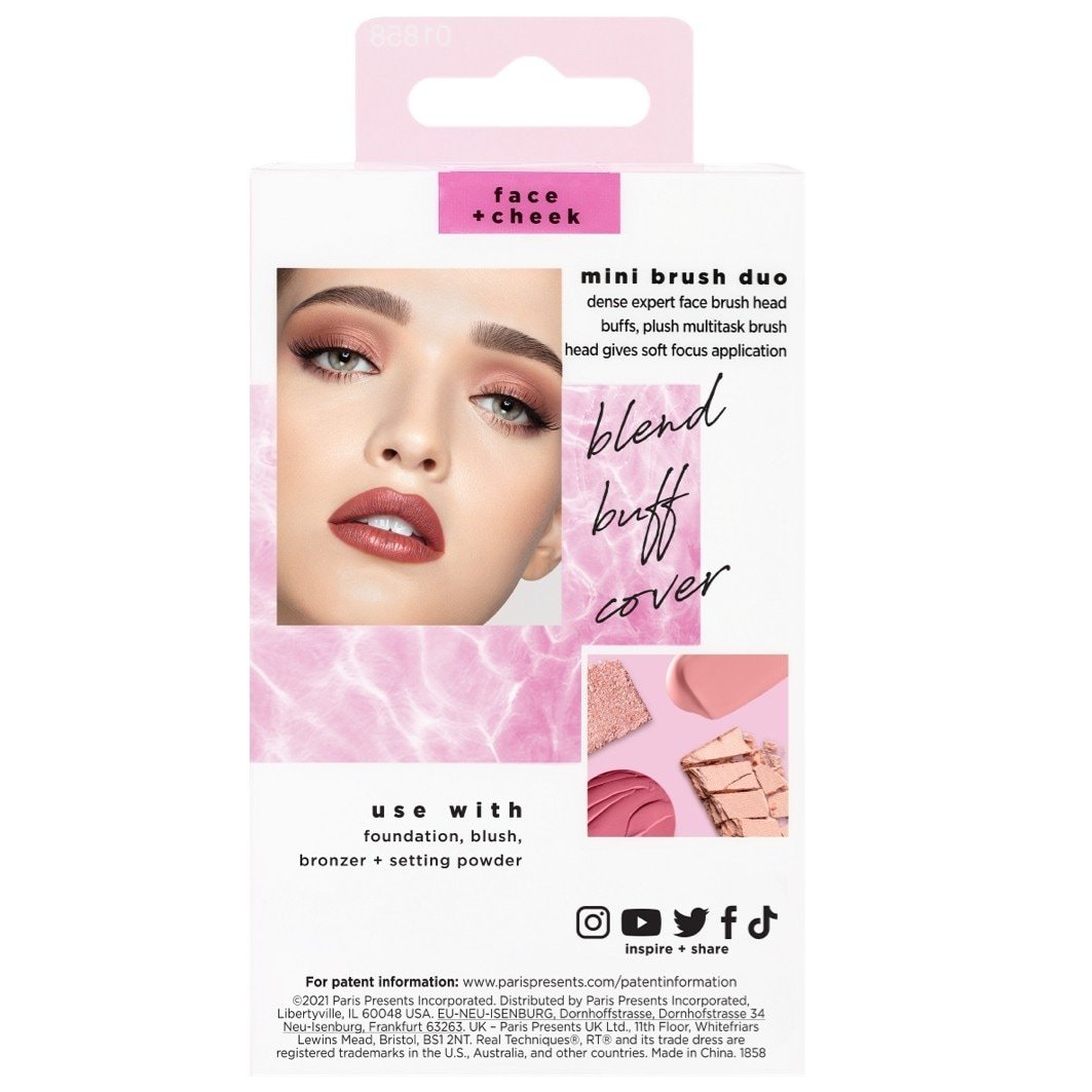 Real Techniques Mini Brush Duo otu komplekts – 1 otiņa