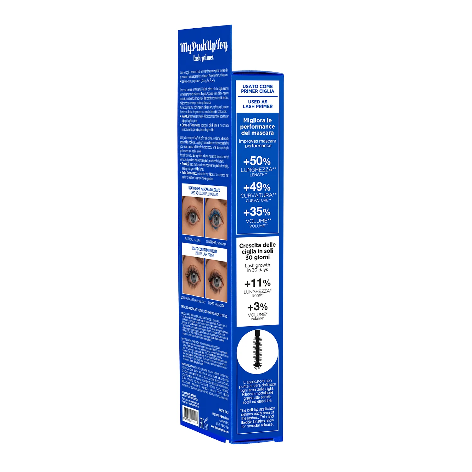 Occhi MyPushUpToy Lash Primer - Base per Mascara, Mascara, Trattamento Ciglia