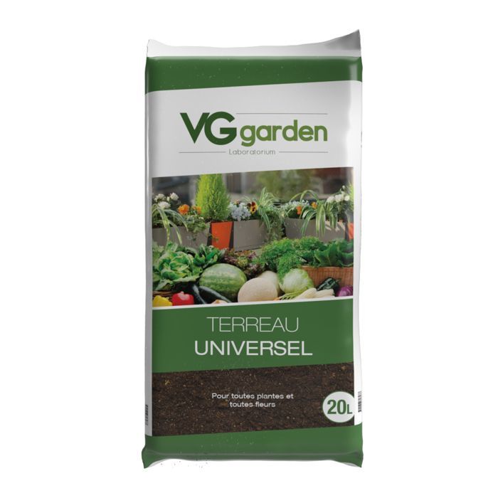 VG Garden - Sustrato universal para macetas - 20 litros