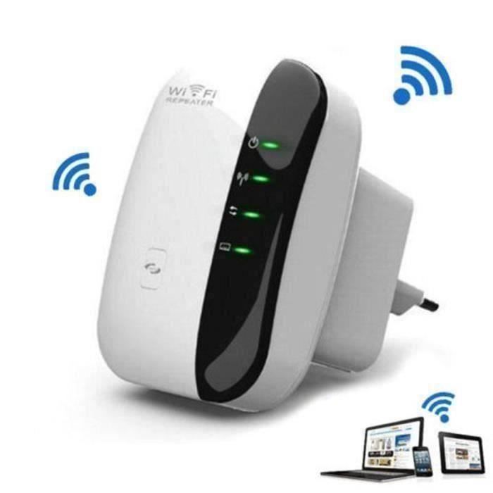 Amplificatore/Ripetitore WiFi, Booster di segnale wireless, Estensore WiFi 300M WLAN 802.11ngb