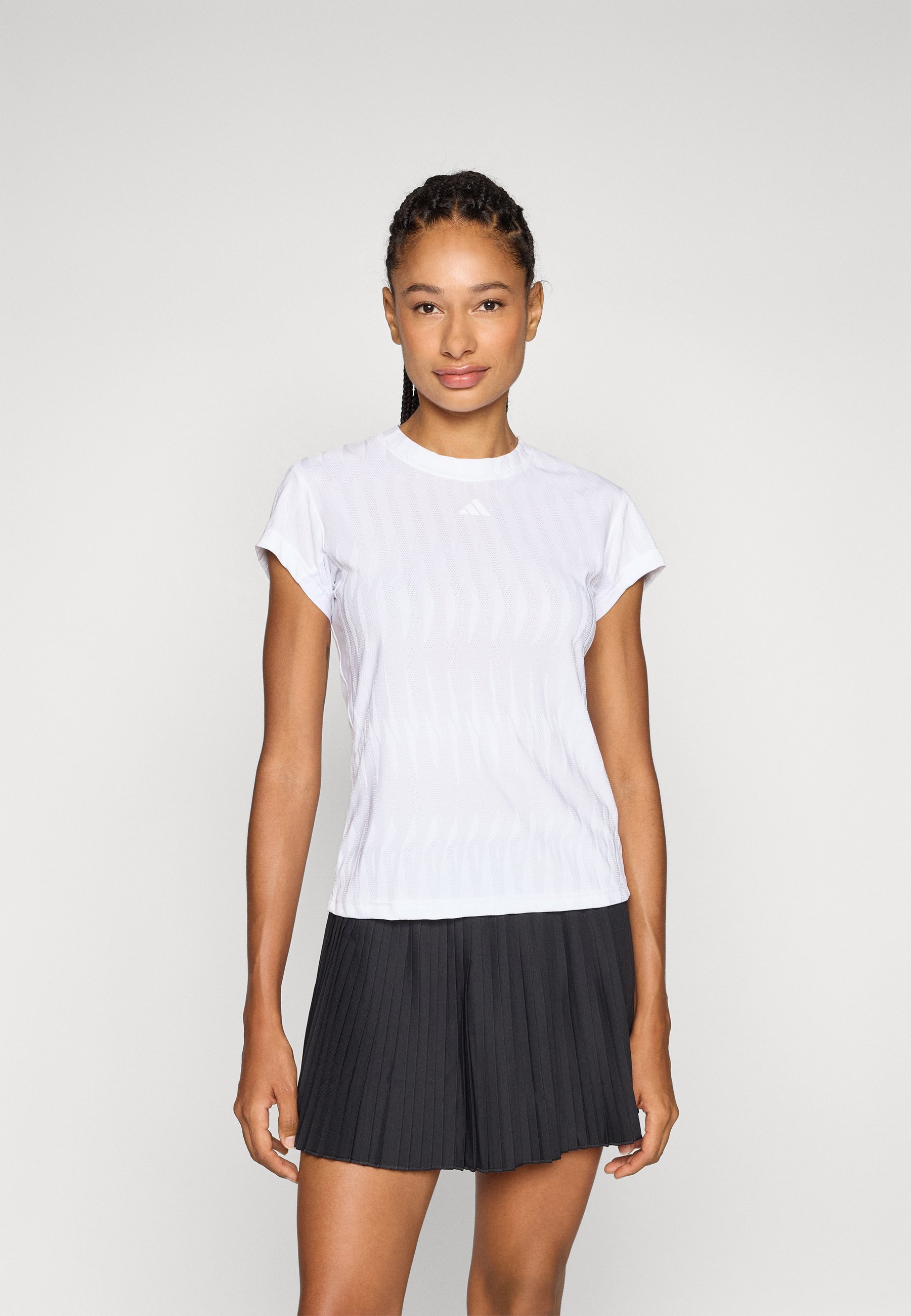 Camiseta adidas Performance FREELIFT - Camiseta estampada - branca