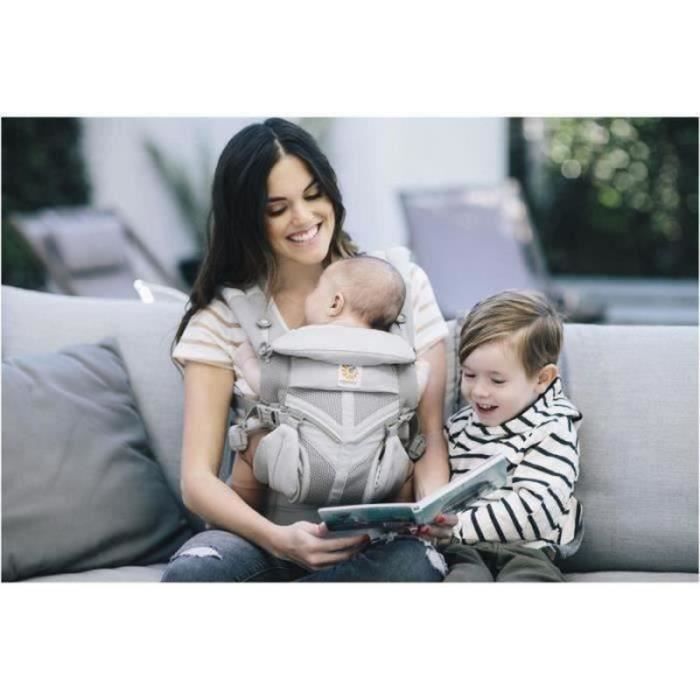Ergobaby Porte-bébé Omni 360 cool Air Mesh-gris perle