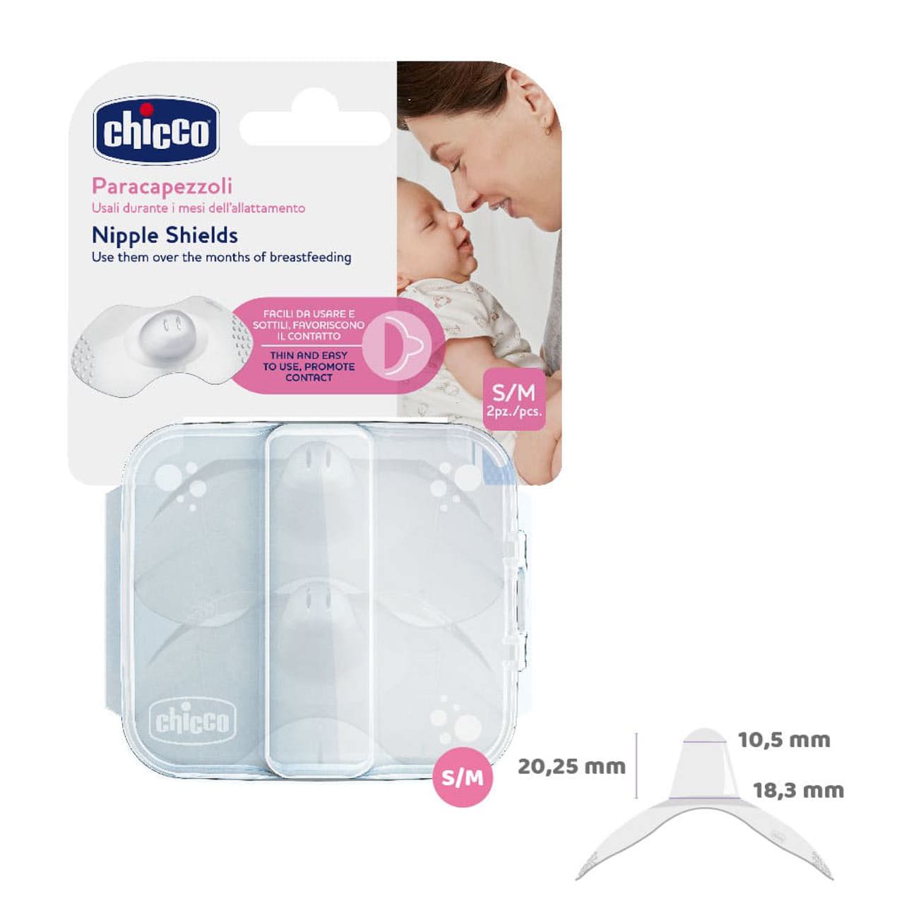 SkintoSkin ekstra tynne silikon brystvortebeskyttere