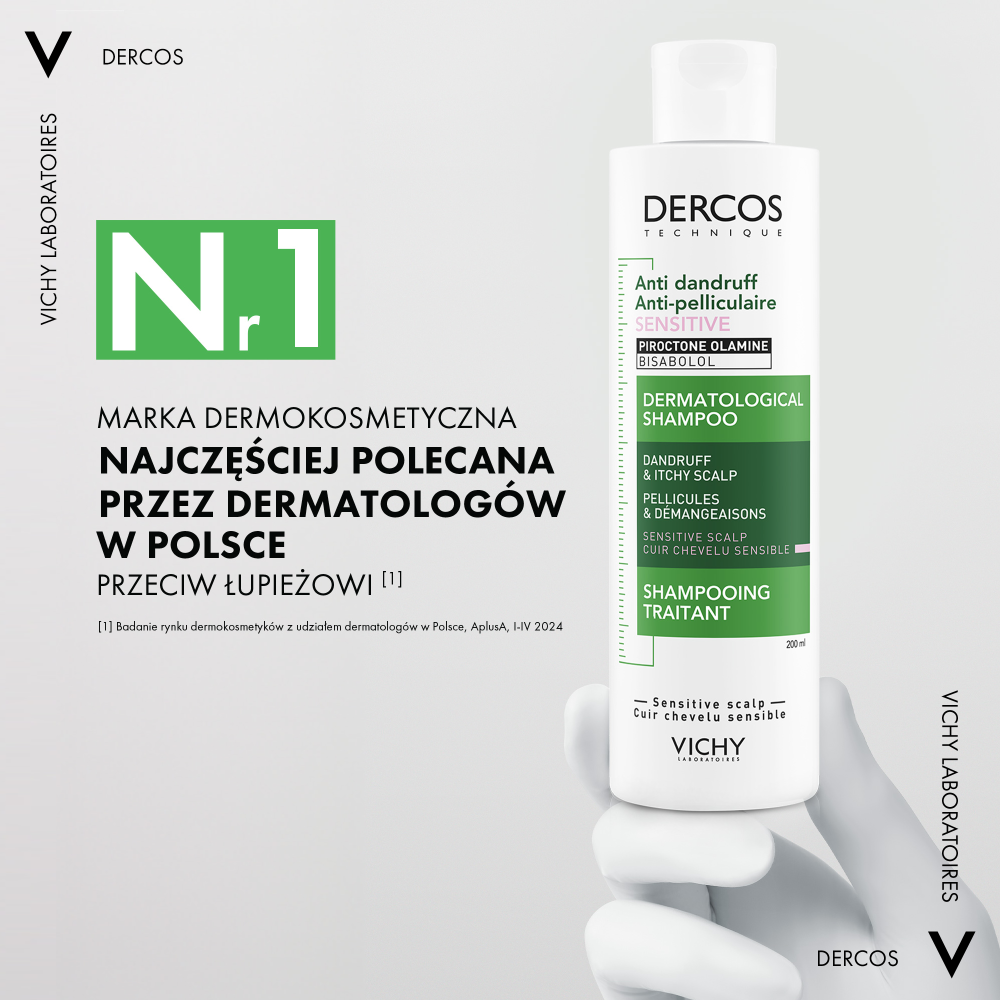 Shampoo Vichy 200 ml Dercos