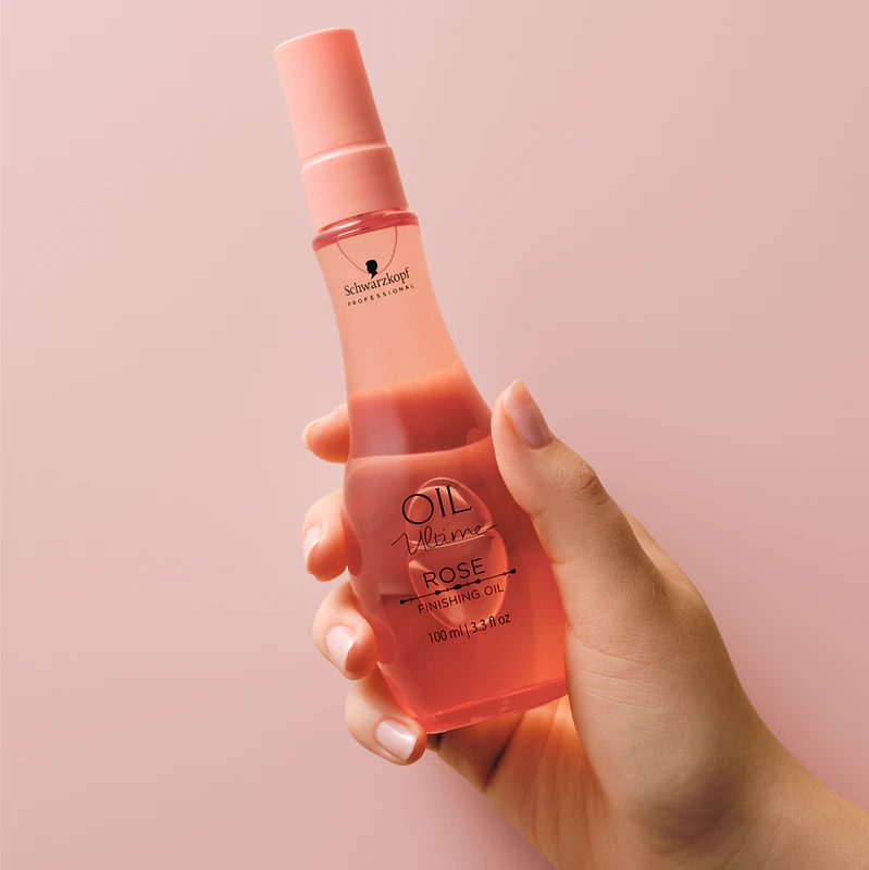 Óleo de Rosa Schwarzkopf Professional Oil Ultime para cabelos fracos e danificados