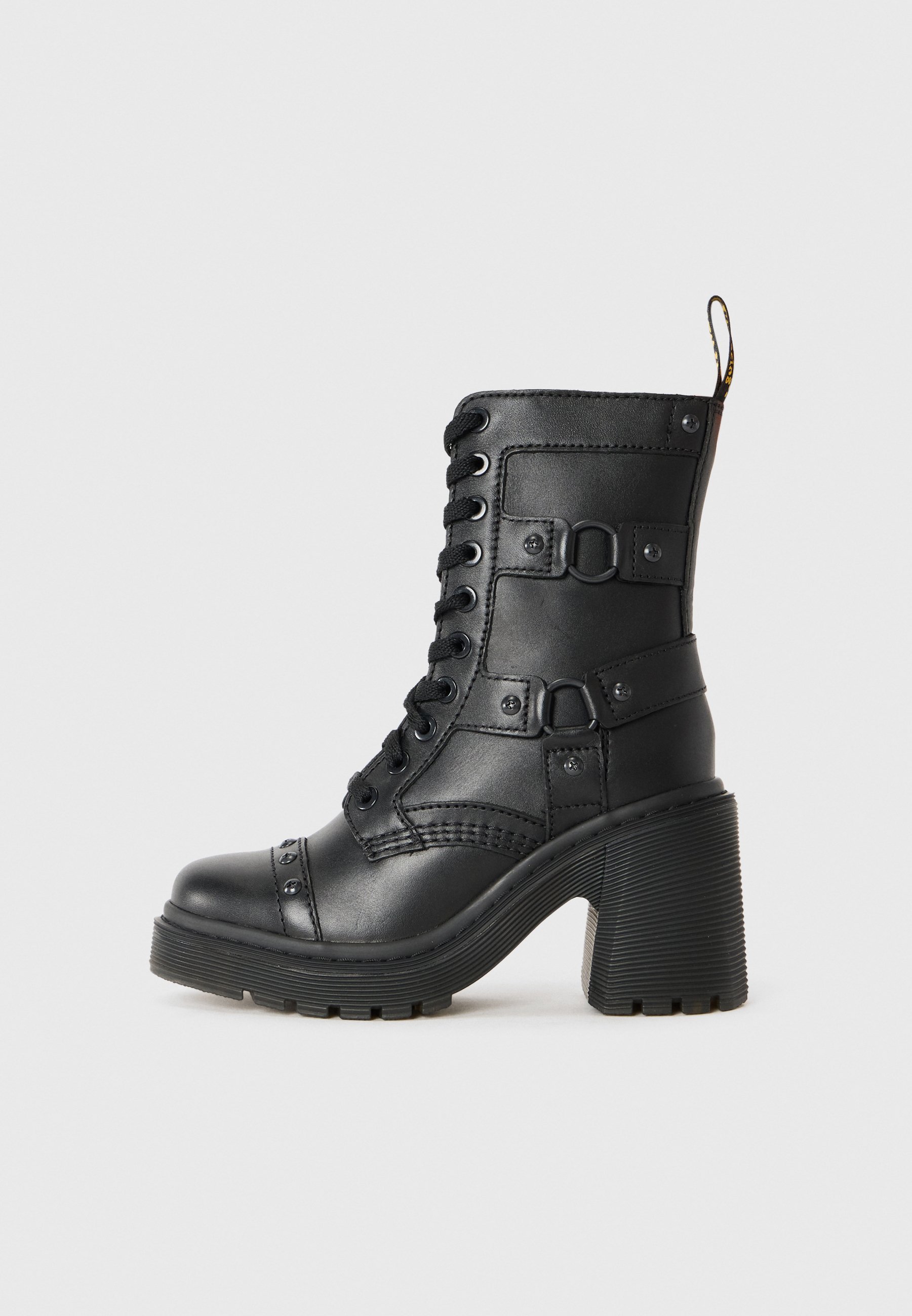 Dr. Martens CHESNEY HRNS - Bottines à talons hauts - noires