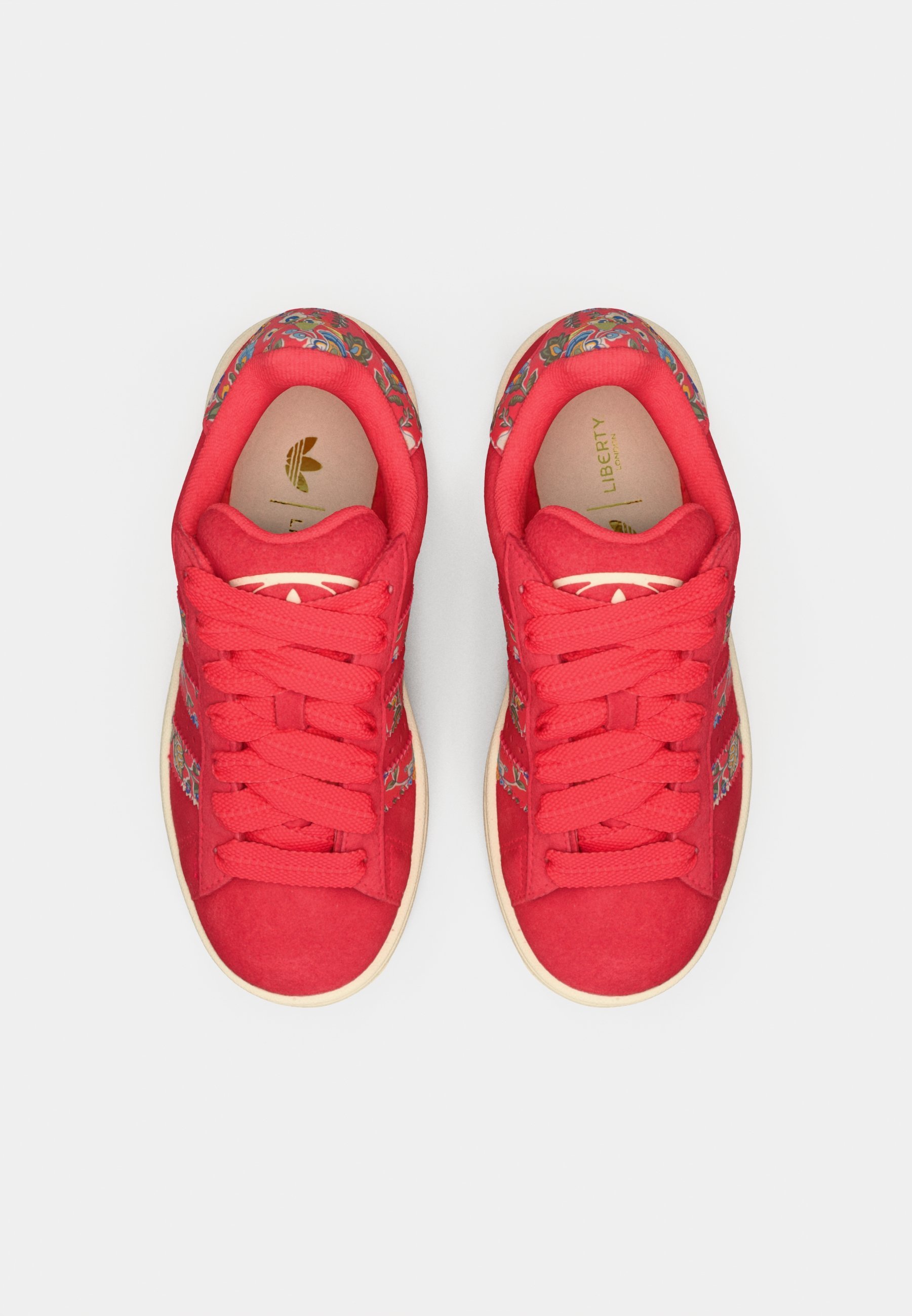 adidas Originals CAMPUS 00S - Sneakers - semi-transparant rood/crème wit/goudkleurig metallic