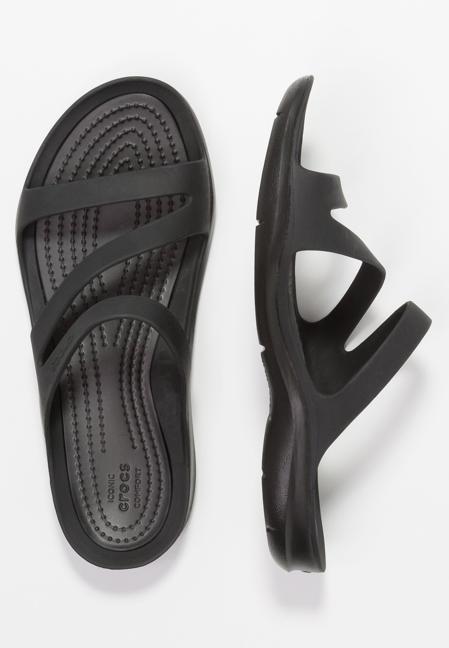 Crocs SWIFTWATER - Muiltjes - zwart