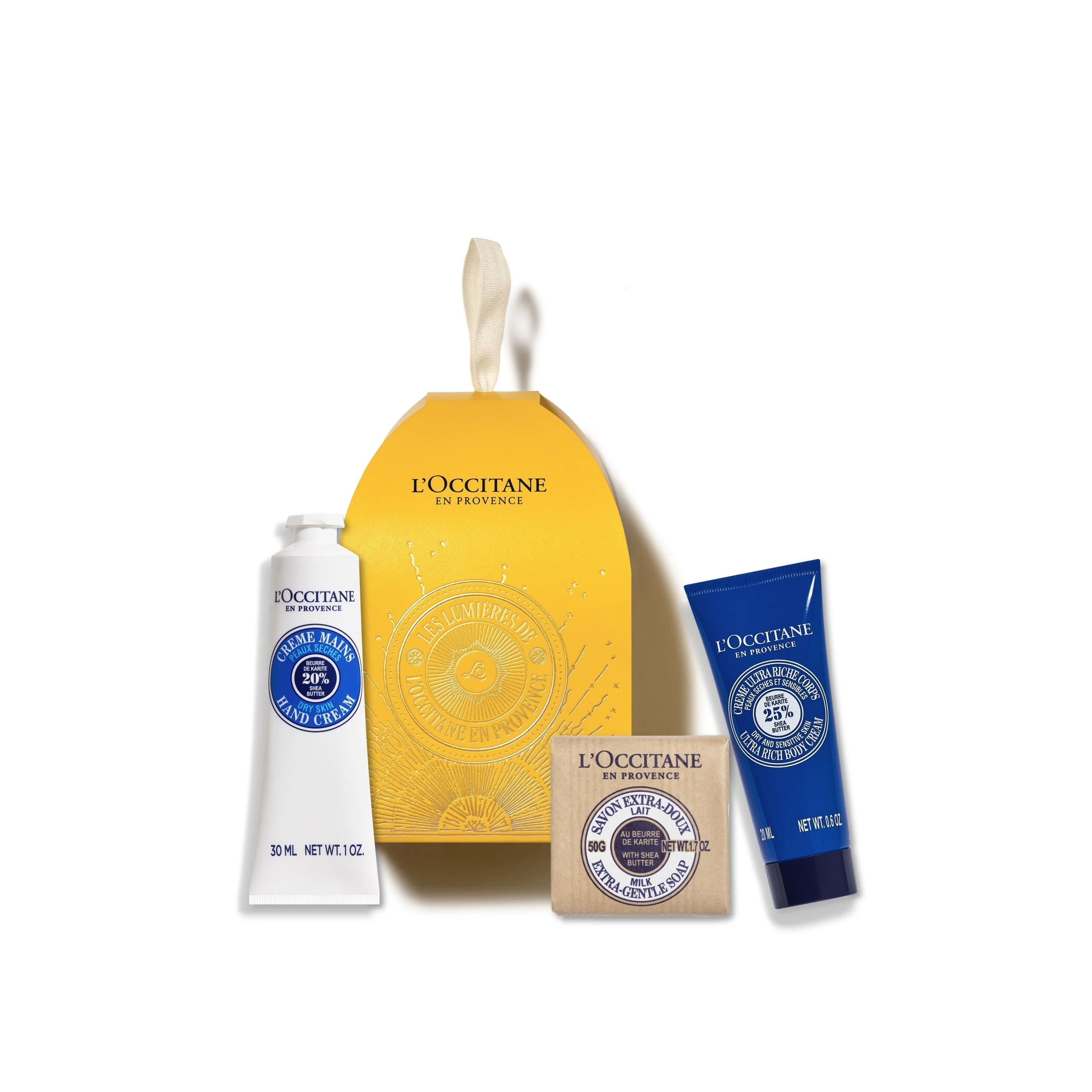Cofanetti Shea Ornement Xmas 25 - Cofanetti Viso e Corpo, Trattamento Mani, Crema Corpo, Sapone