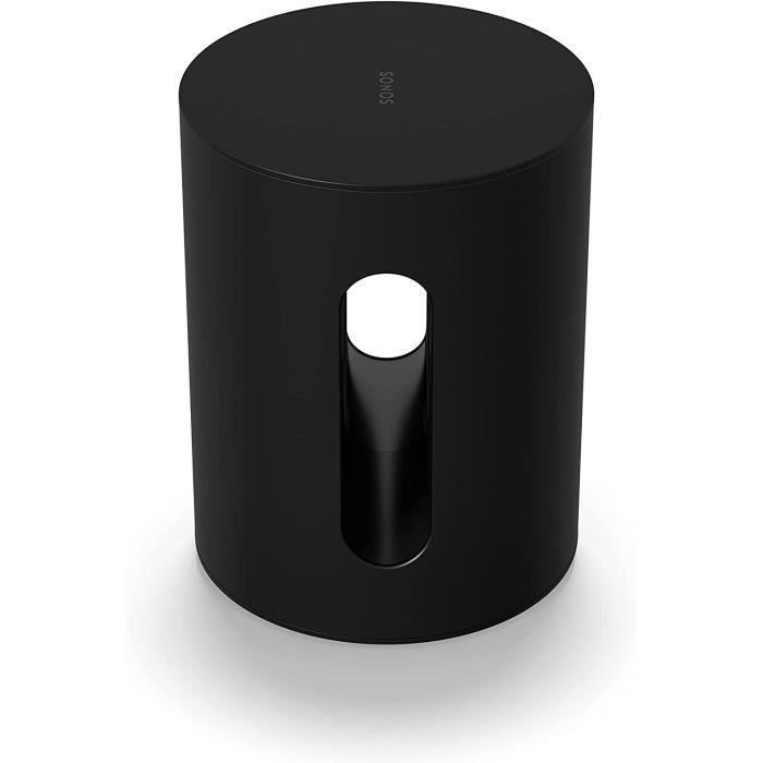 Sonos Sub Mini Noir - Le Caisson de Basses sans Fil pour des Graves puissants