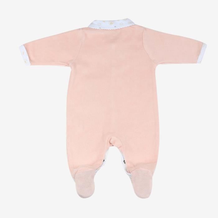 Completo per neonato - MARCA - Kit neonato - Rosa - Velluto - Bambina