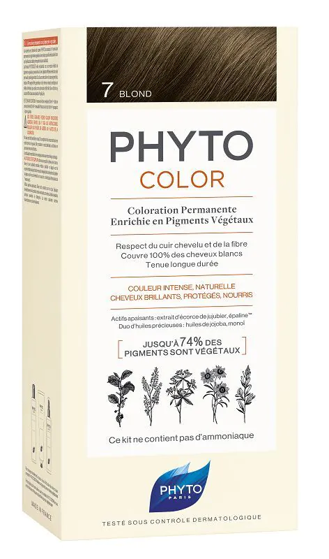 Phyto Phytocolor Farba do włosów, 7 Blond