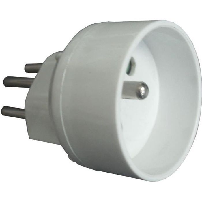 Adaptador ZENITECH de Francia a Suiza