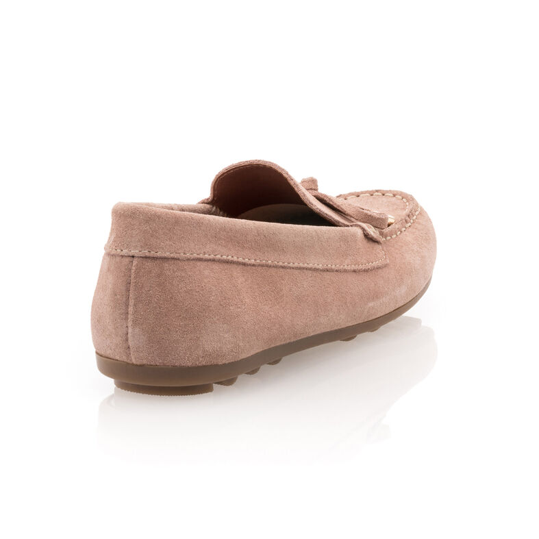 Rosa Damen-Loafer/Bootsschuhe