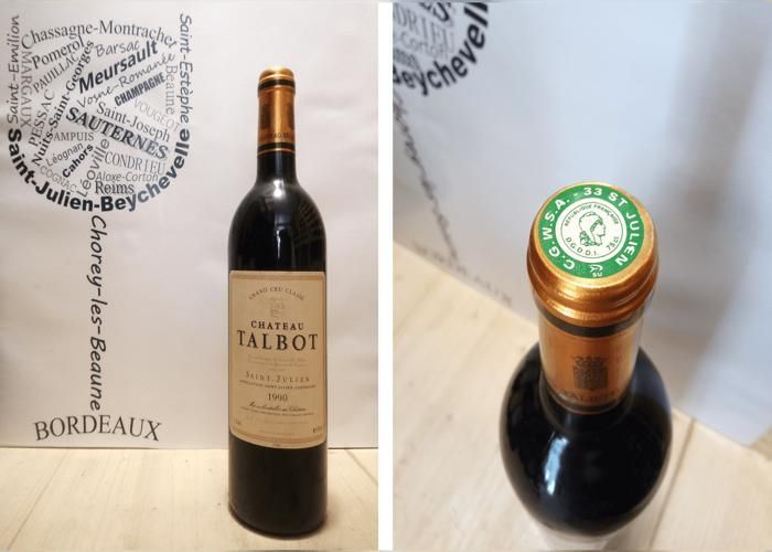 Château Talbot 1990 - Saint-Julien - Cuarto Cru Classé - 1 x 75 cl - Vino Tinto