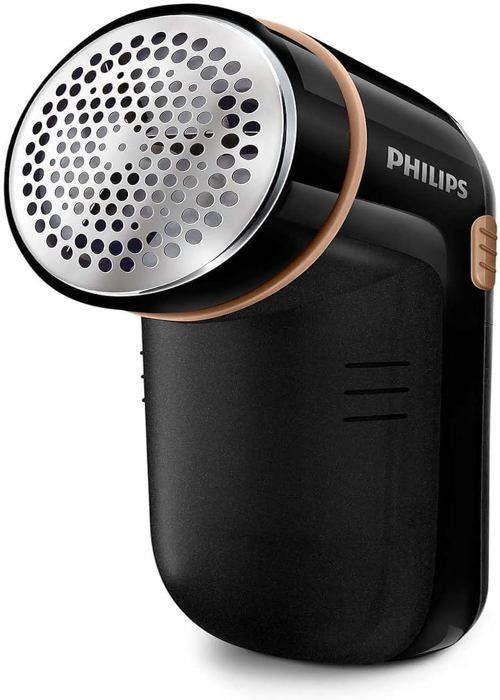 Rasoir Anti-Bouloche - PHILIPS - GC026/80 - Noir et Or - Élimine peluches et bouloches - Mixte