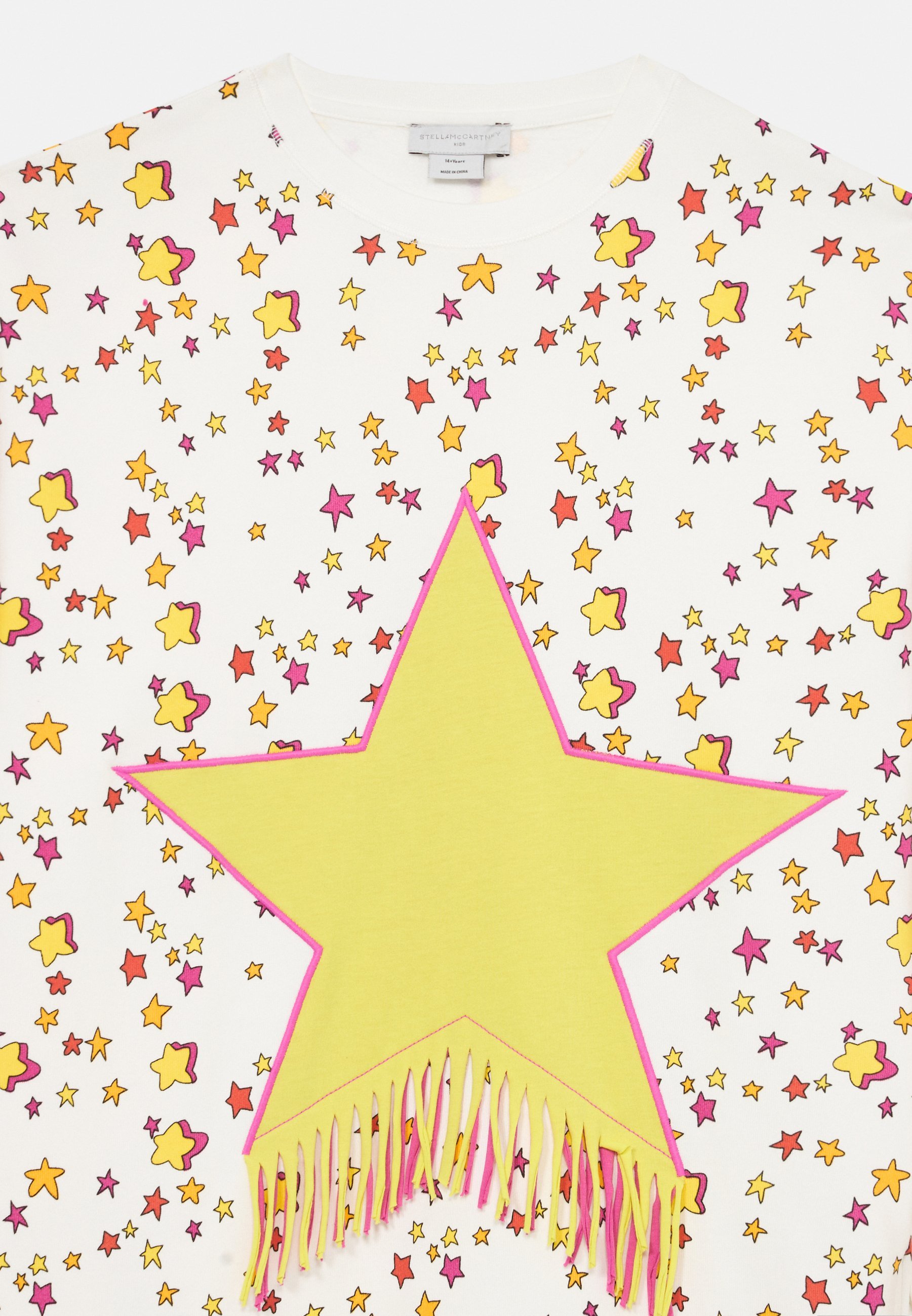 Abito da bambina Stella McCartney - Abito maglione - avorio/multicolore
