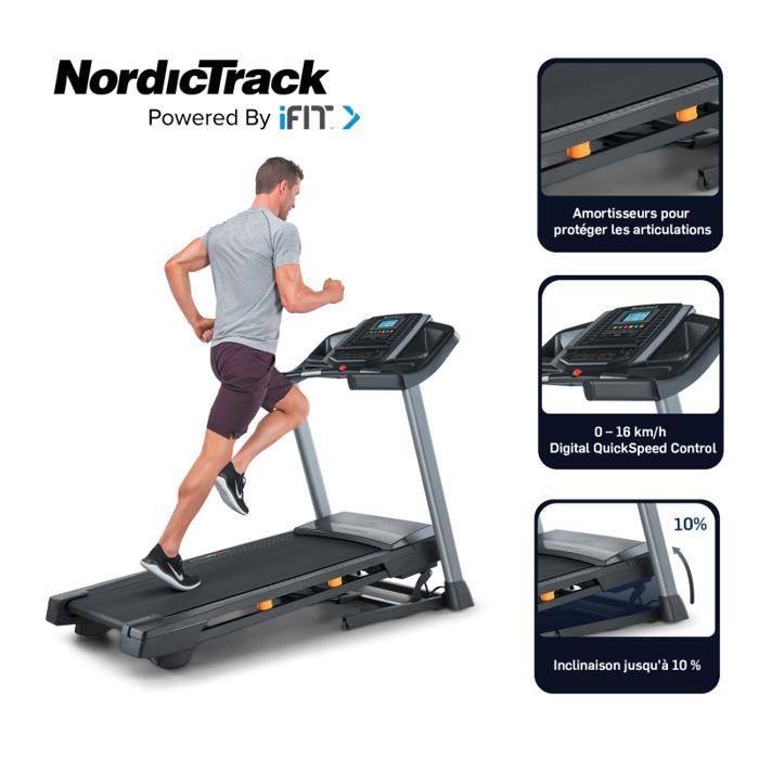 T 6.5 S Connected iFIT Laufband / 16 km/h / Steigung 0 - 10 %