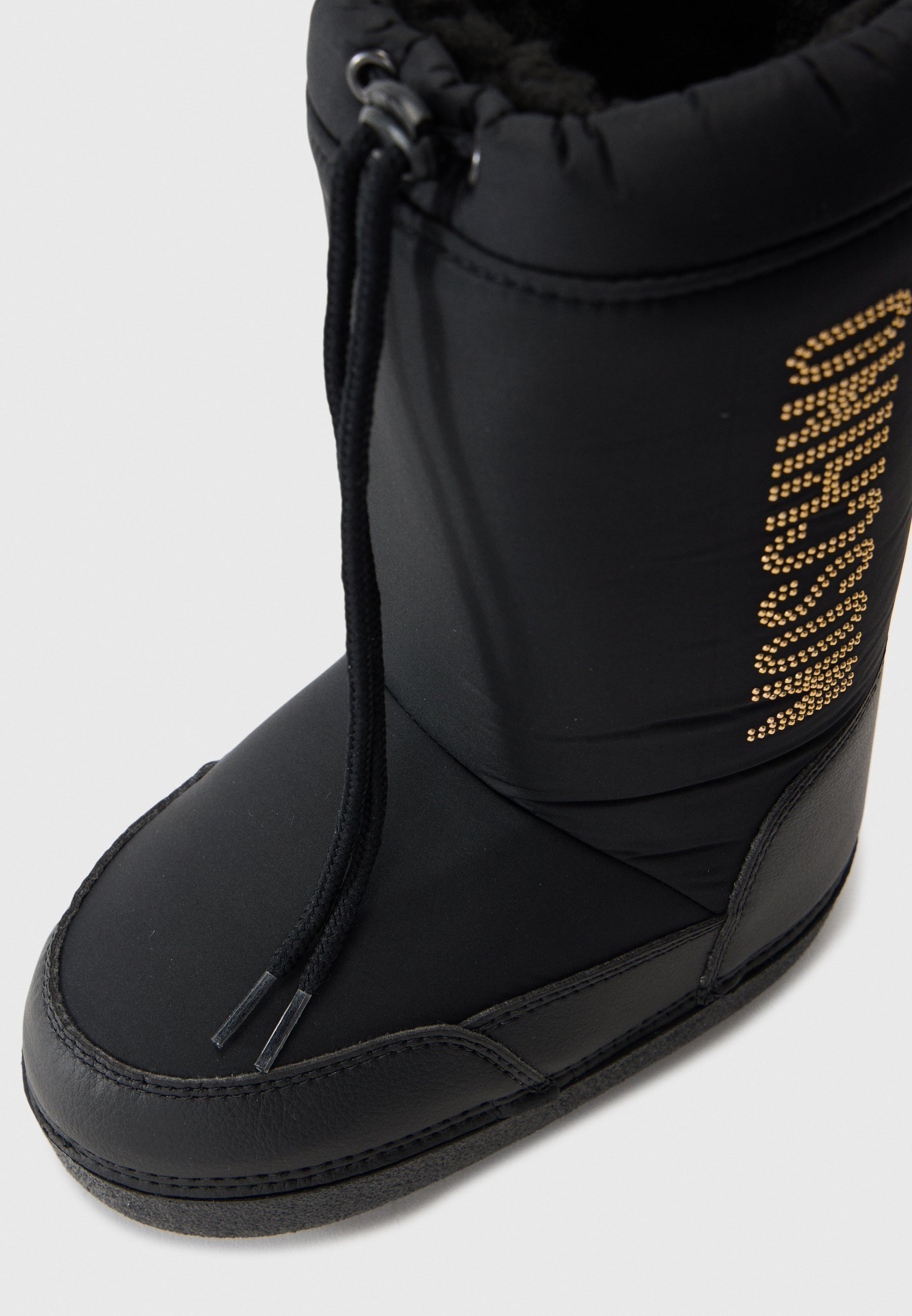 MOSCHINO Žieminiai batai – juodi/auksinės spalvos