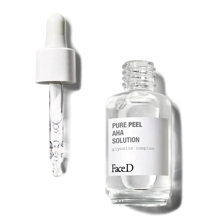 Solution exfoliante visage FACE D Faced Pure Peel AHA 30 ml