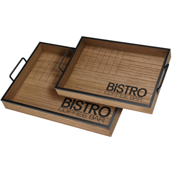 Tace do serwowania Bistro, 2 sztuki