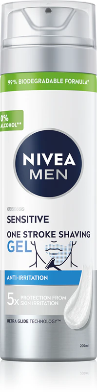 NIVEA MEN Sensitive Rasiergel mit beruhigender Wirkung