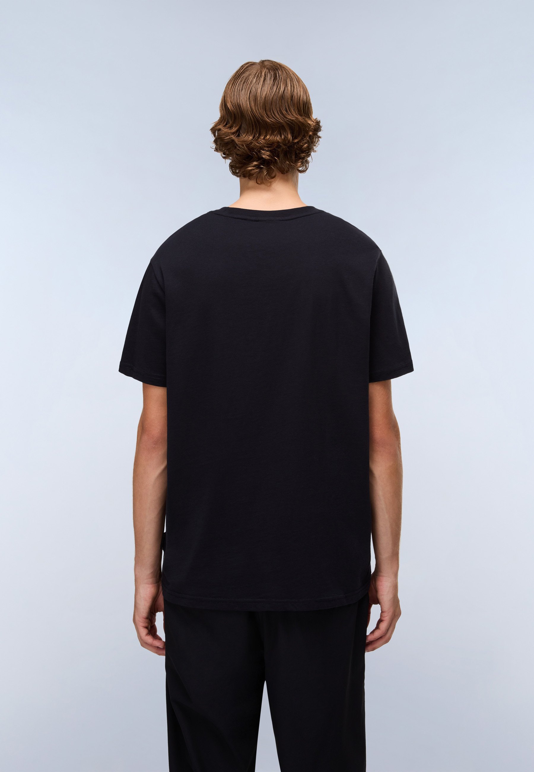 Napapijri S-AYLMER - T-shirt imprimé - noir
