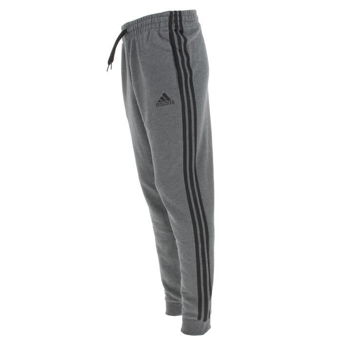 Pantalones deportivos Adidas M 3s ft tc pt para hombre - Gris antracita jaspeado