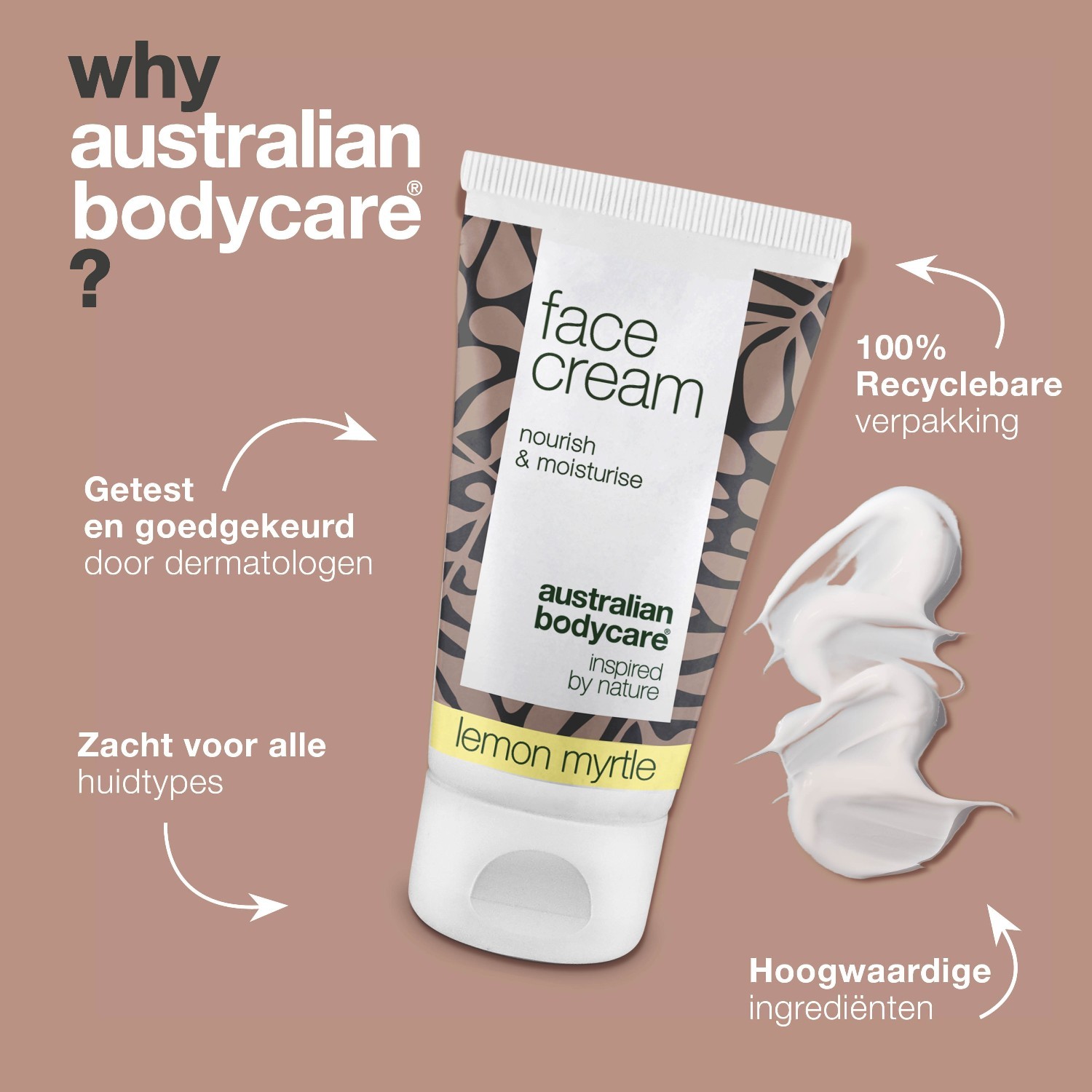 „Australian Bodycare“ citrinų ir mirtų veido kremas – 50 ml