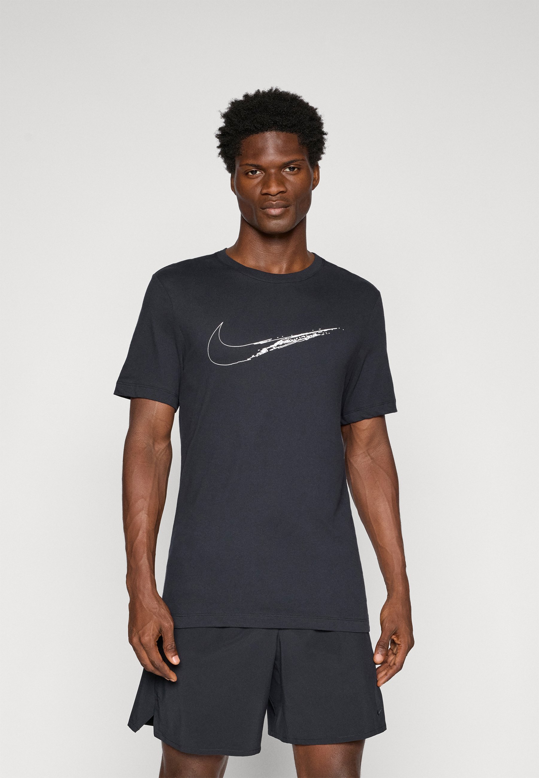 T-shirt de sport Nike Performance - noir et blanc