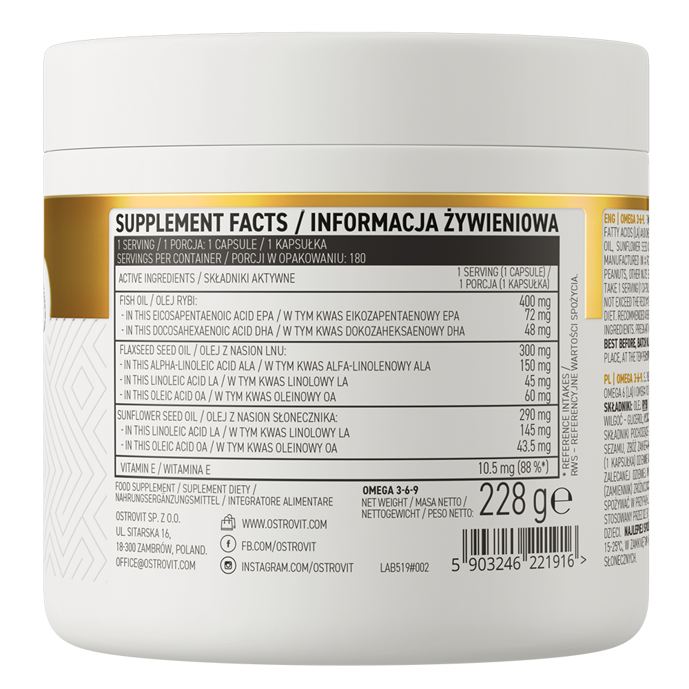 OstroVit Omega 3-6-9