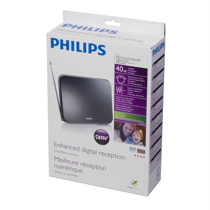 Antena de TV digital para interiores PHILIPS SDV6224
