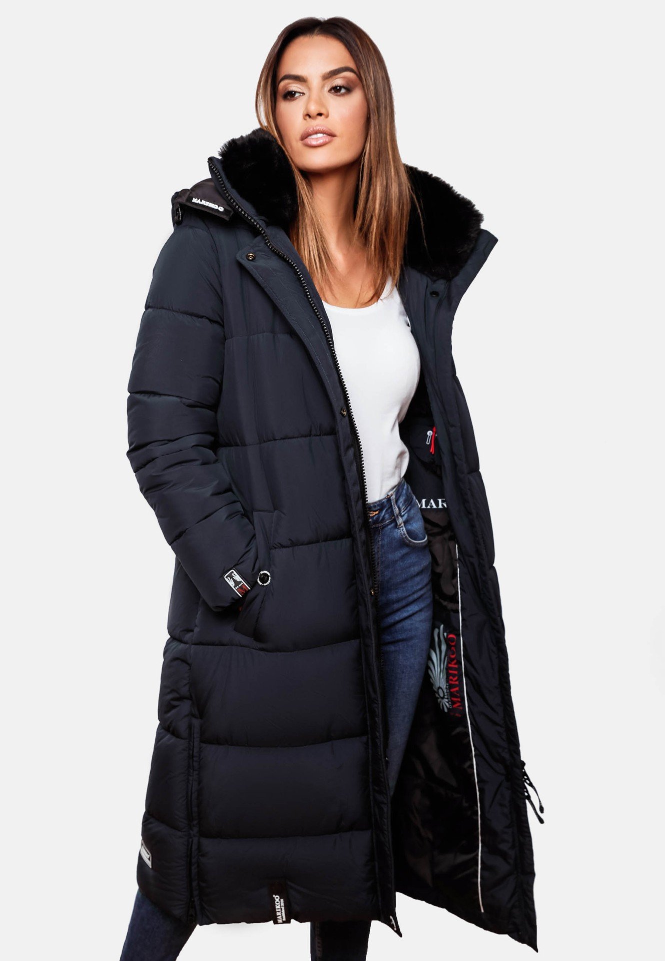 Marikoo RELIZIAA - Winterjas - marineblauw