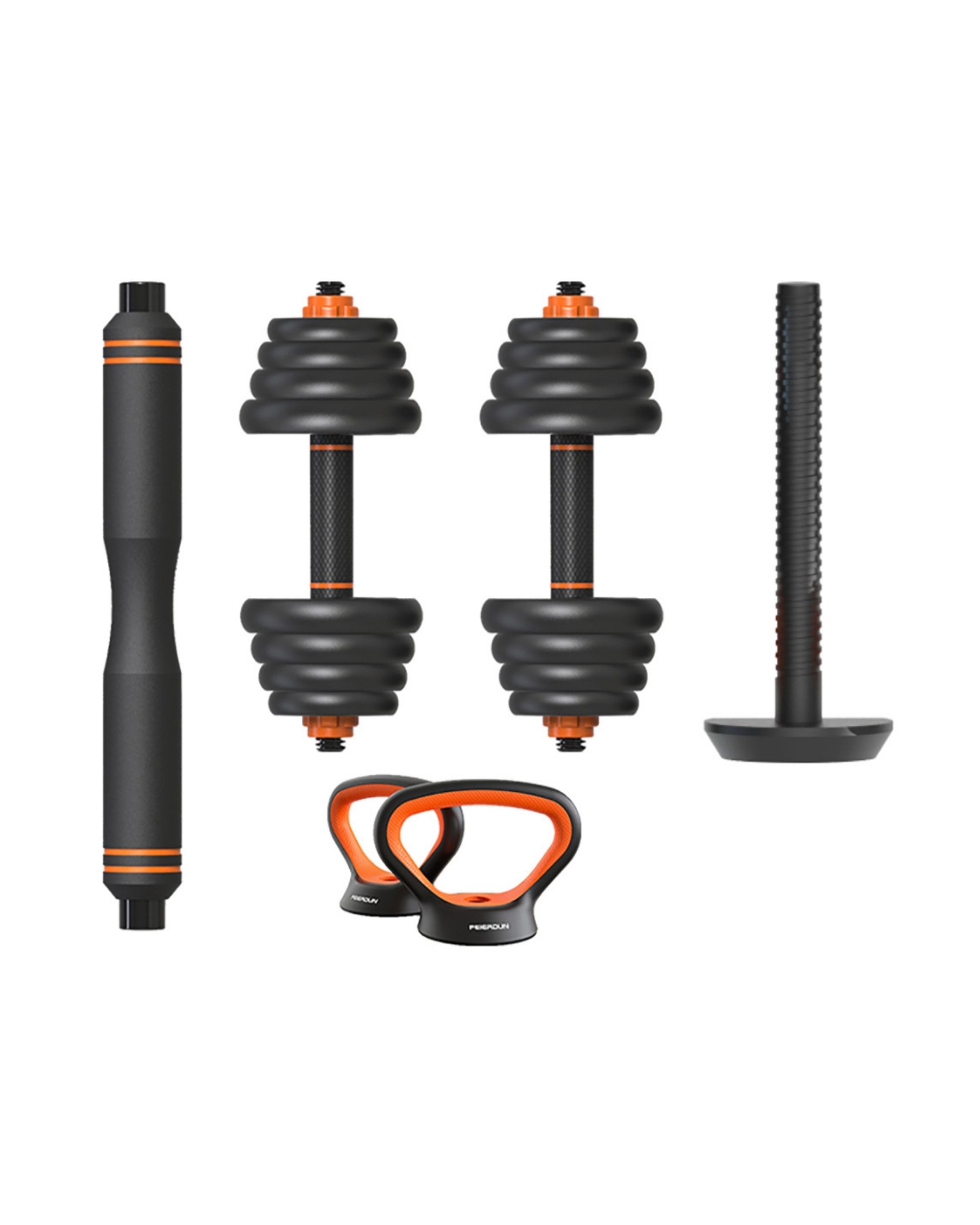 Xiaomi 30kg Hantel-, Langhantel- und Kettlebell-Set