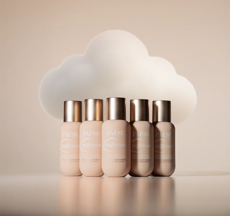 Base ultraleve Paese Puff Cloud Foundation FPS 20
