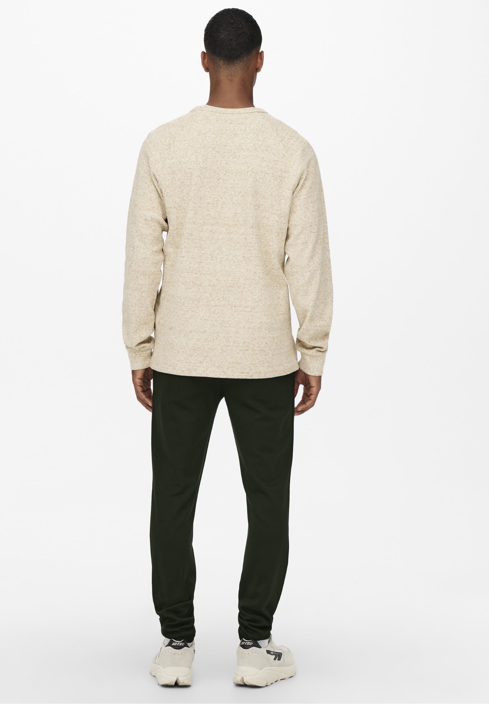 Pantalon chino Only & Sons - vert foncé